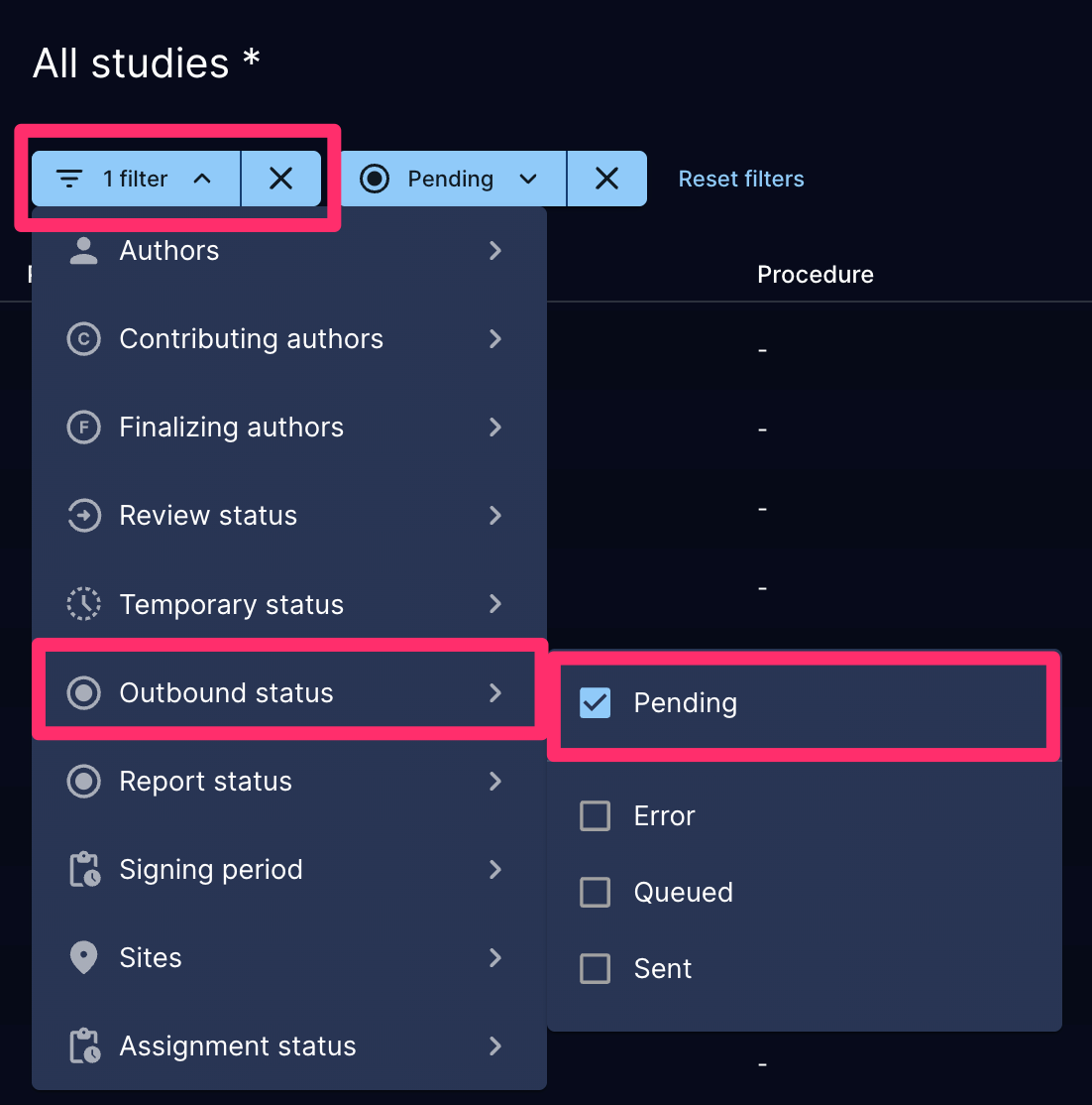 2outbound_status_pending_worklist_filter.png